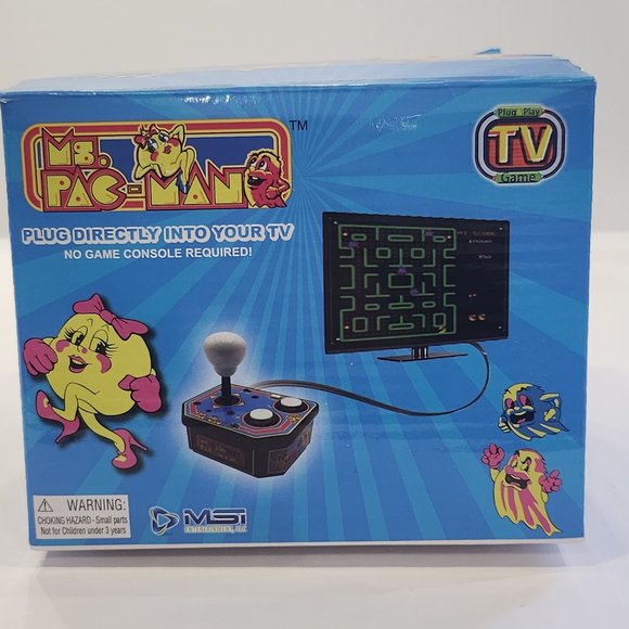Ms. Pac Man Gaming System MSI Arcade Plug and Play Into Your TV Vintage 1993 - Picture 4 of 7